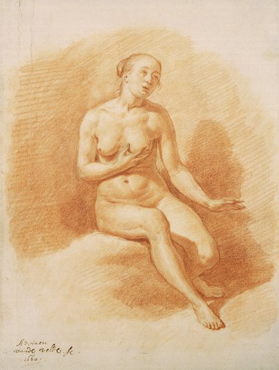 Female Nude by Adriaen van de Velde